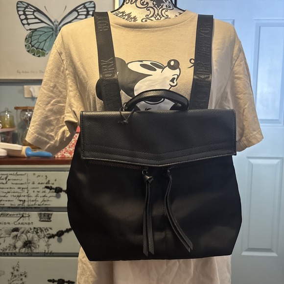 Botkier Handbags - Botkier Trigger Mini Nylon Backpack - Black